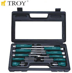 Troy Set 10 Lovituri Șurubelnițe