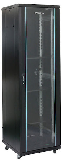 DateUp Επιδαπέδια Καμπίνα Rack 15U 60x80cm 04.022.0331