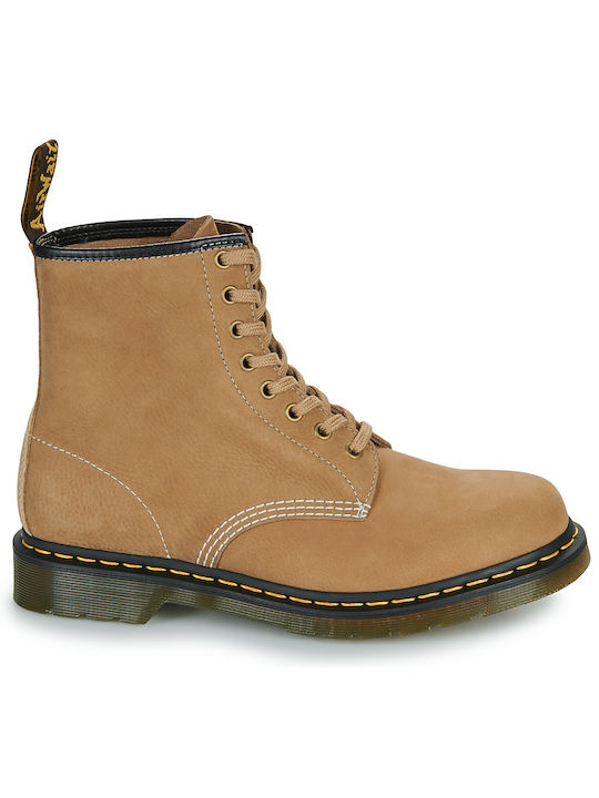 Dr. Martens 1460 Leather Beige Boots