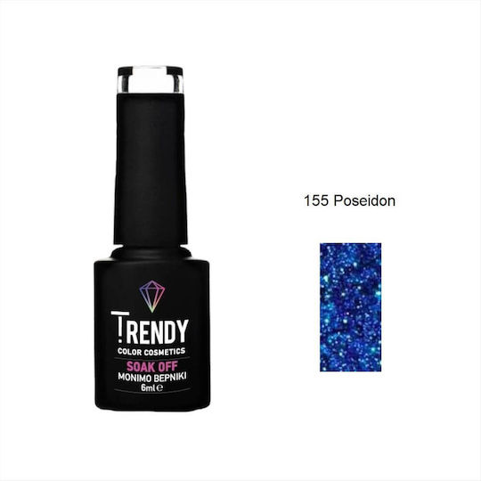 Trendy Color Cosmetics Semipermanent Lac de Unghii 155 6ml 1buc