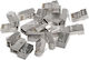 Lanberg Βύσμα RJ-45 20τμχ Ασημί (PLS-5020EZ)