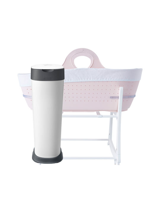Tommee Tippee Καλαθούνα Μωρού με Βάση Ροζ