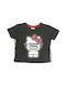 Sanrio Kinder-T-Shirt Schwarz