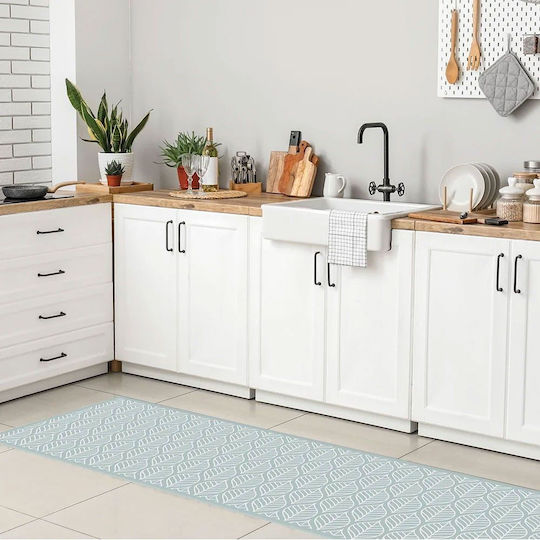Ango Χαλάκι Κουζίνας Διάδρομος 50x180cm 83636 Grey-mint Ango Χαλάκι Κουζίνας Διάδρομος 50x180cm 83636 Grey-mint