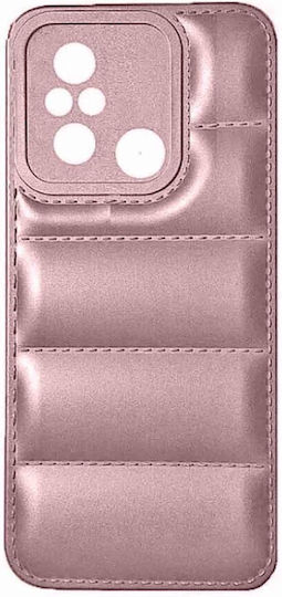 Back Cover Σιλικόνης Ροζ Χρυσό (Redmi 12C)