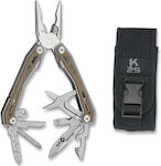 K25 Multitool mit Klinge aus Rostfreier Stahl in Scheide