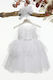 Mi Chiamo White Baptism Dress