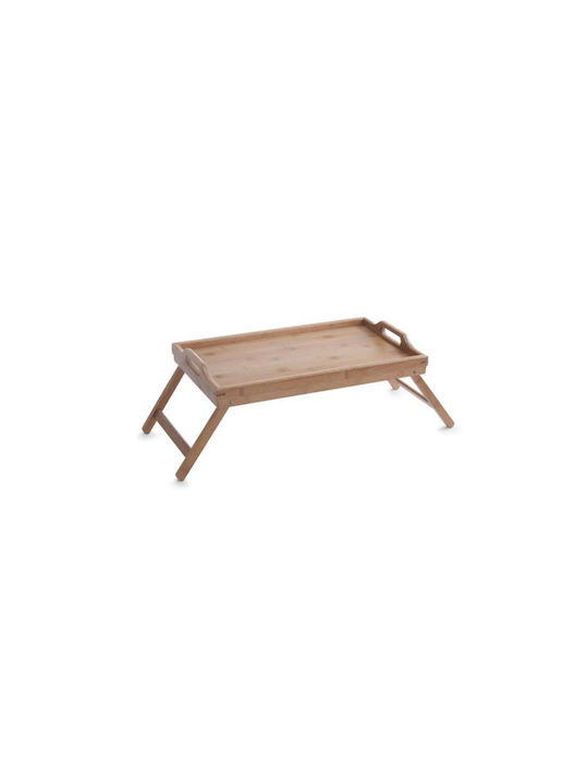 Koopman Бамбуков Легло с Дръжки в Кафяв Цвят 50x30x21см 1бр