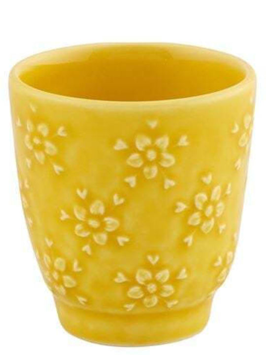 Bordallo Pinheiro Cup Espresso Ceramic Yellow 100ml