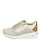 Keys Femei Sneakers Beige Metaal Gold