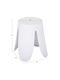 Garden Stool for Outdoor Space from Polypropylene Denty White