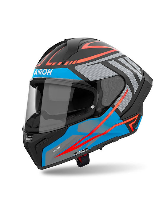 Airoh Matryx Motorcycle Helmet Full Face ECE 22.06 1500gr with Pinlock and Sun Visor