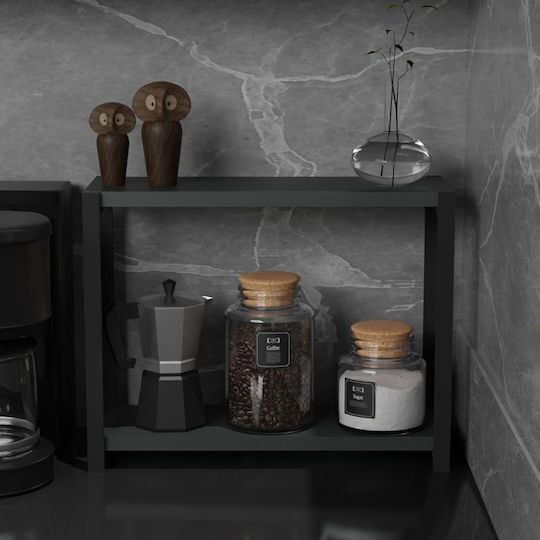 Pakketo Lerf Plastic Tabletop Base 45x17x35cm Grey