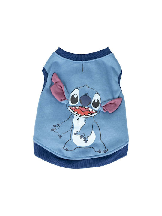 Sweatshirt for dogs Stitch Xs Blue