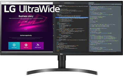 LG UltraWide 34WN750P-B Ultrawide IPS HDR Monitor 34" QHD 3440x1440 mit Reaktionszeit 5ms GTG