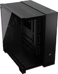 Corsair 6500X Midi Tower Κουτί Υπολογιστή με Πλαϊνό Παράθυρο Μαύρο