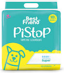 Best Friend Pistop Floor Diapers for Pets 60x60cm 10pcs