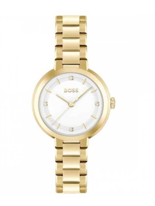 Women's Watch 34mm Battery with Stainless Steel Bracelet Silver/Gold