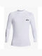 Quiksilver Everyday Men's Long Sleeve Sun Protection Shirt White