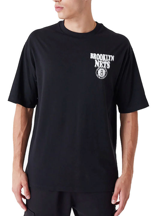 New Era Ανδρικό Αθλητικό T-shirt Κοντομάνικο Μαύρο