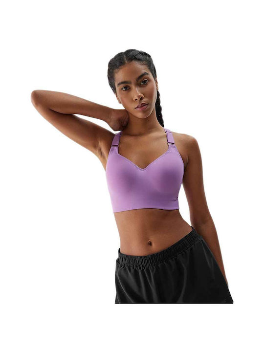 4F Women's Sports Bra without Padding Lilac