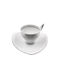 Cryspo Trio Tric Platin Set Căni Maro Din porțelan Albe 110ml 6buc
