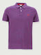 U.S. Polo Assn. Bluza Bărbătească cu Mânecă Scurtă Polo Violet