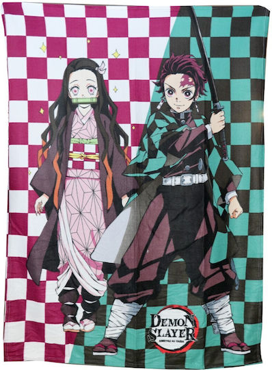 Aniplex Blanket Fleece Colorful 130x170cm Aniplex Blanket Fleece Colorful 130x170cm