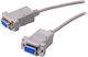 Cable RS232 9-pin female to RS232 9-pin female 1.8m (05-00-0004) 1pcs