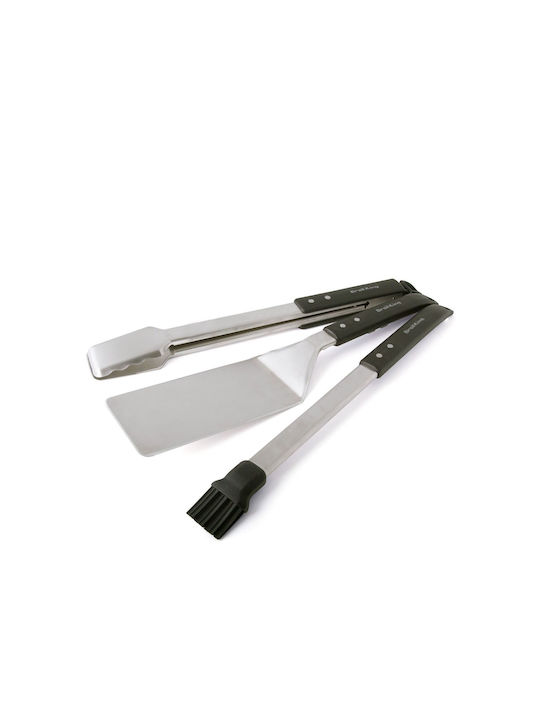 Broil King Set de 3 unelte BBQ cu Spatula, Pensete și Liner