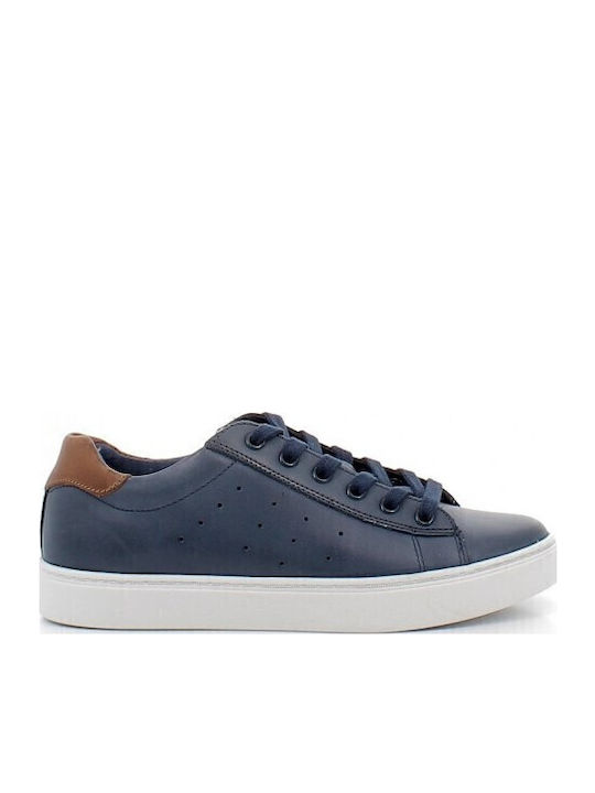 Geox J Nashik A Παιδικά Sneakers Ανατομικά Μπλε