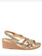 Piccadilly Anatomic Women's Platform Shoes Gold