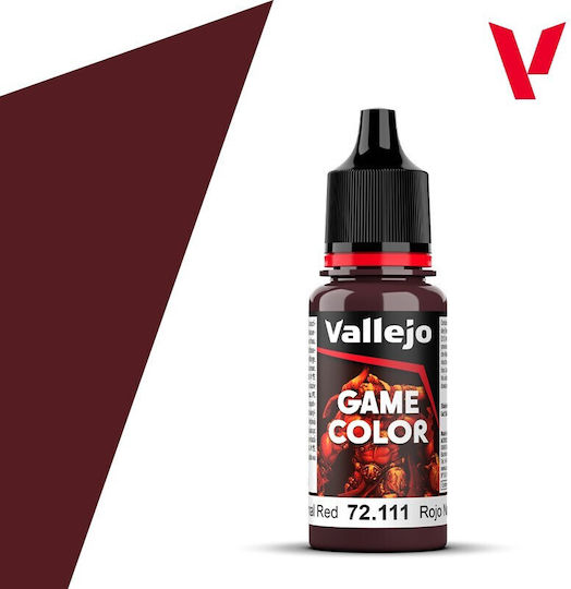 Acrylicos Vallejo Χρώμα Μοντελισμού Nocturnal Red 18ml