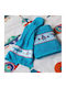 Kentia Set of baby towels 2pcs Loft Blue Weight 400gr/m²