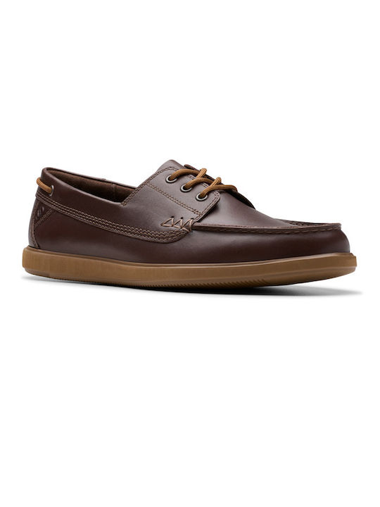 Clarks Mocasini barbati in Maro Culori