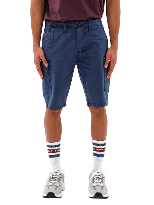 Emerson Ανδρική Βερμούδα Cargo Indigo Blue