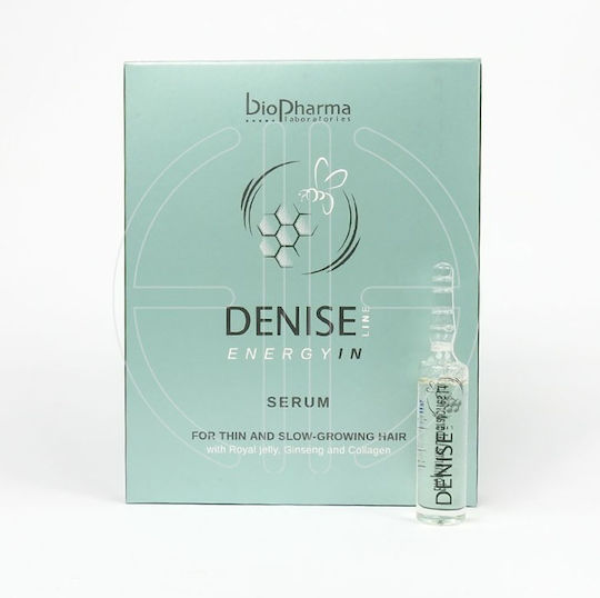 Biopharma Denise Line Energy In Serum Ampula pentru păr 15ml