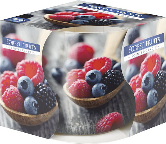 Bispol Aromatic Candle Aura in Jar with Fruits of the Forest Scent