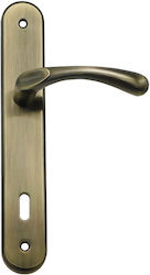 Mâner Ușă Interior 906/90mm Bronz Antic Mat (pereche) Mâner Ușă Interior 906/90mm Bronz Antic Mat (pereche)