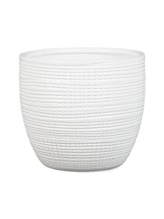 Scheurich Panna Pot White 16x16cm