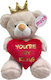 Much toys & gifts Plush Bear My King 25 cm
