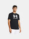 Under Armour Ανδρικό T-shirt Κοντομάνικο Μαύρο