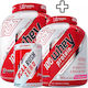 Immortal Nutrition 100% Whey Protein 100% суроватъчен протеин White Chocolate Strawberry 2x2kg & Bcaa Rush Zero Unflavored 300gr