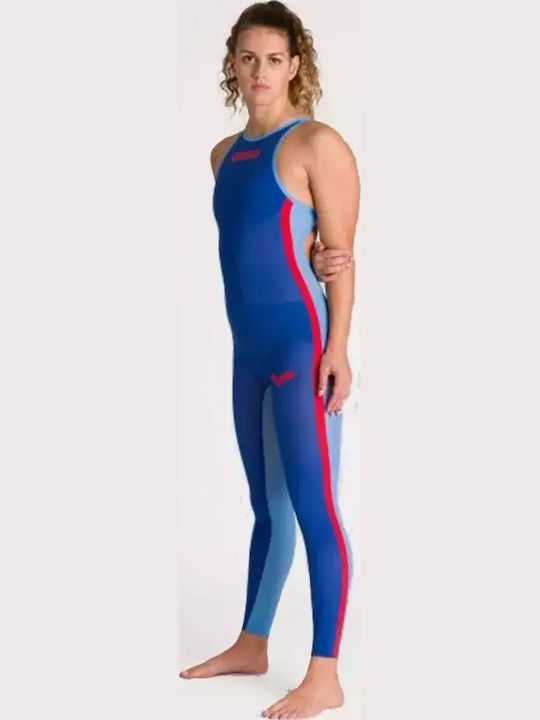 Arena Powerskin R-evo+ Open Water 25108-730 Renn-Ein Stück Badeanzug Schwimmen Blau