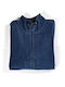 Men's Fleece Cardigan Blue