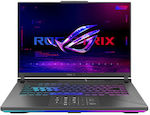 Asus ROG Strix G16 G614JIR-N4075 16" 240Hz (i9-14900HX/32GB/1TB SSD/GeForce RTX 4070/No OS) Eclipse Gray (US Keyboard)