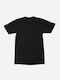 Men's Undershirt Short-sleeved in Black Color