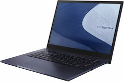 Asus Expertbook B7 B7402FBA-L90939XS 14" (i5-1240P/32GB/512GB SSD/W11 Pro) Star Black (US Keyboard)