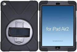 eSTUFF Klappdeckel für iPad Air 2 Schwarz