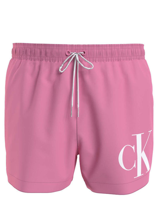 Calvin Klein Men's Swimwear Shorts Fuchsia